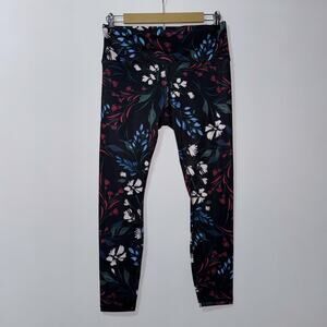 RBX Floral Active Leggings women's Size Medium